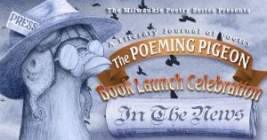 The Poeming Pigeon: In the News Book Launch Facebook Header