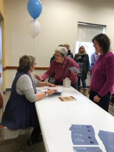 Judy K. Mosher's Book Launch for winning chapbook Shrinking Bones