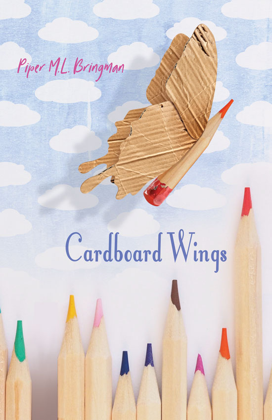 Book Cover Front - Cardboard Wings by Piper Bringman
