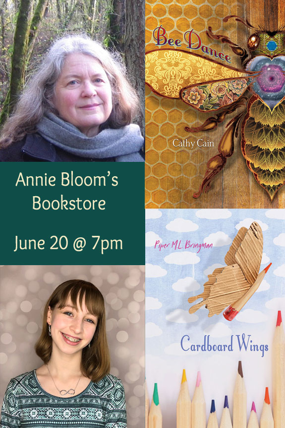 Event Poster Piper and Cathy at Annie Bloom's