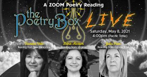 The Poetry Box LIVE, Sat May 8th, 2021