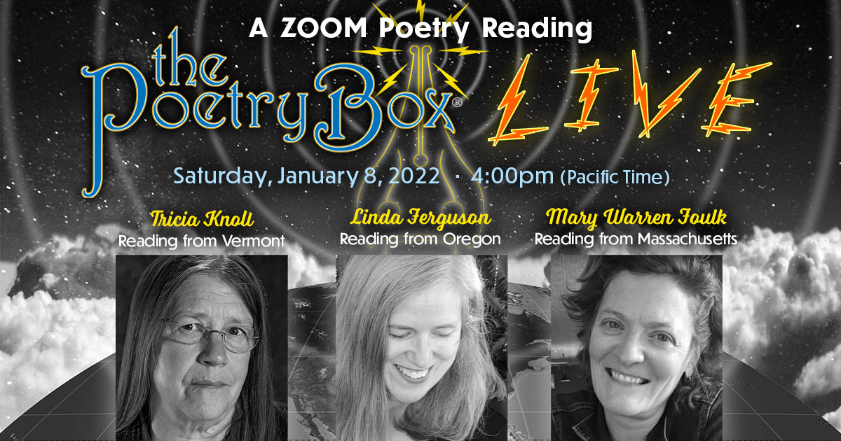 Graphic for The Poetry Box Live January Edition