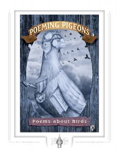 Fine Art Print of Poeming Pigeons: Poems about Birds