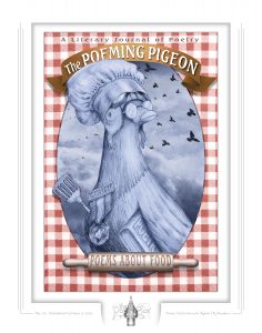 Fine Art Print of The Poeming Pigeon: Poems about Food
