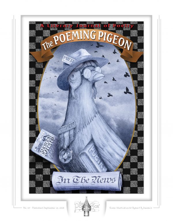 Fine Art Print of The Poeming Pigeon: In the News