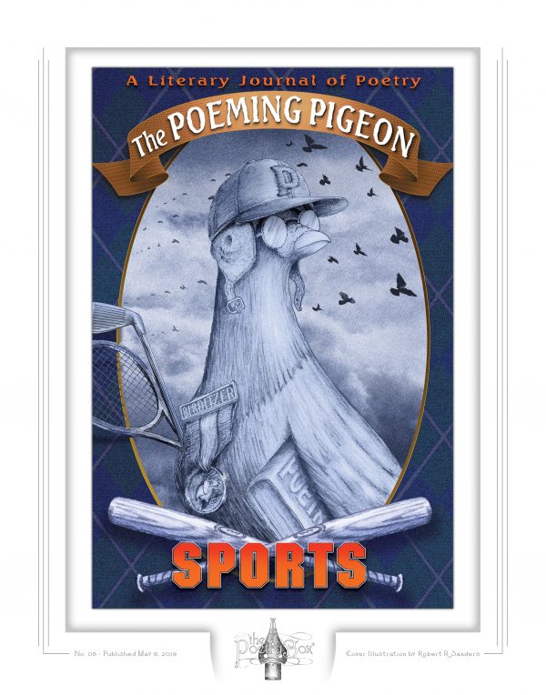 Fine Art Print of The Poeming Pigeon: Sports