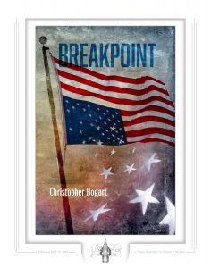 Breakpoint fine art print, original cover art by Robert R. Sanders, poems by Christopher Bogart