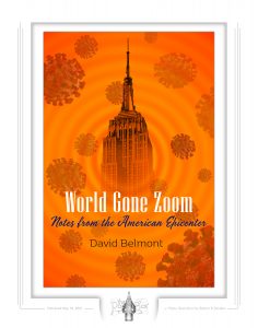 World Gone Zoom fine art print, original cover art by Robert R. Sanders, poems by David Belmont