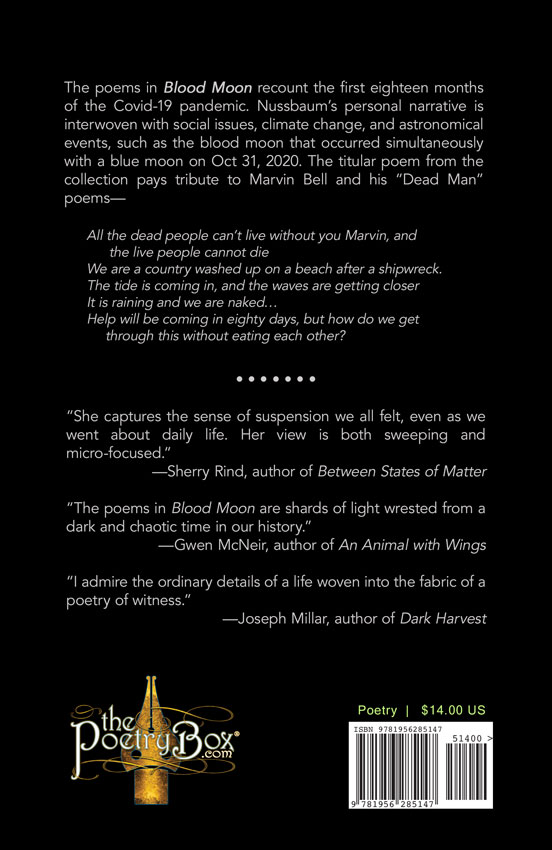Back cover of Blood Moon