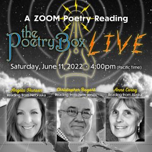 promotional graphic for The Poetry Box Live