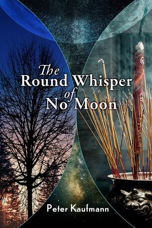 front book cover of The Round Whisper of No Moon, designed by Robert R. Sanders