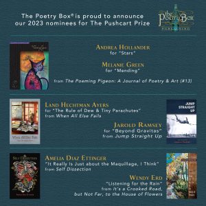 Pushcart Nominees for 2023 (and links to poems)
