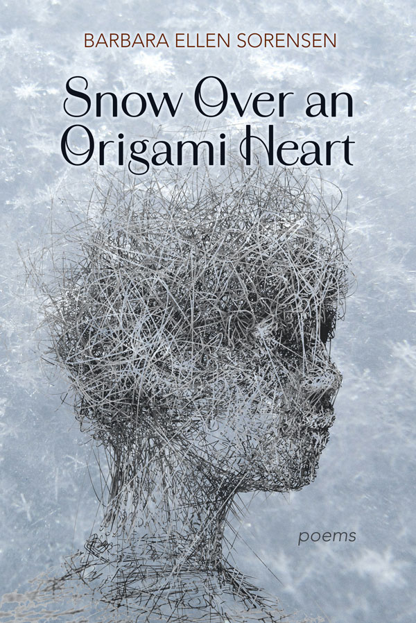 Snow Over an Origami Heart